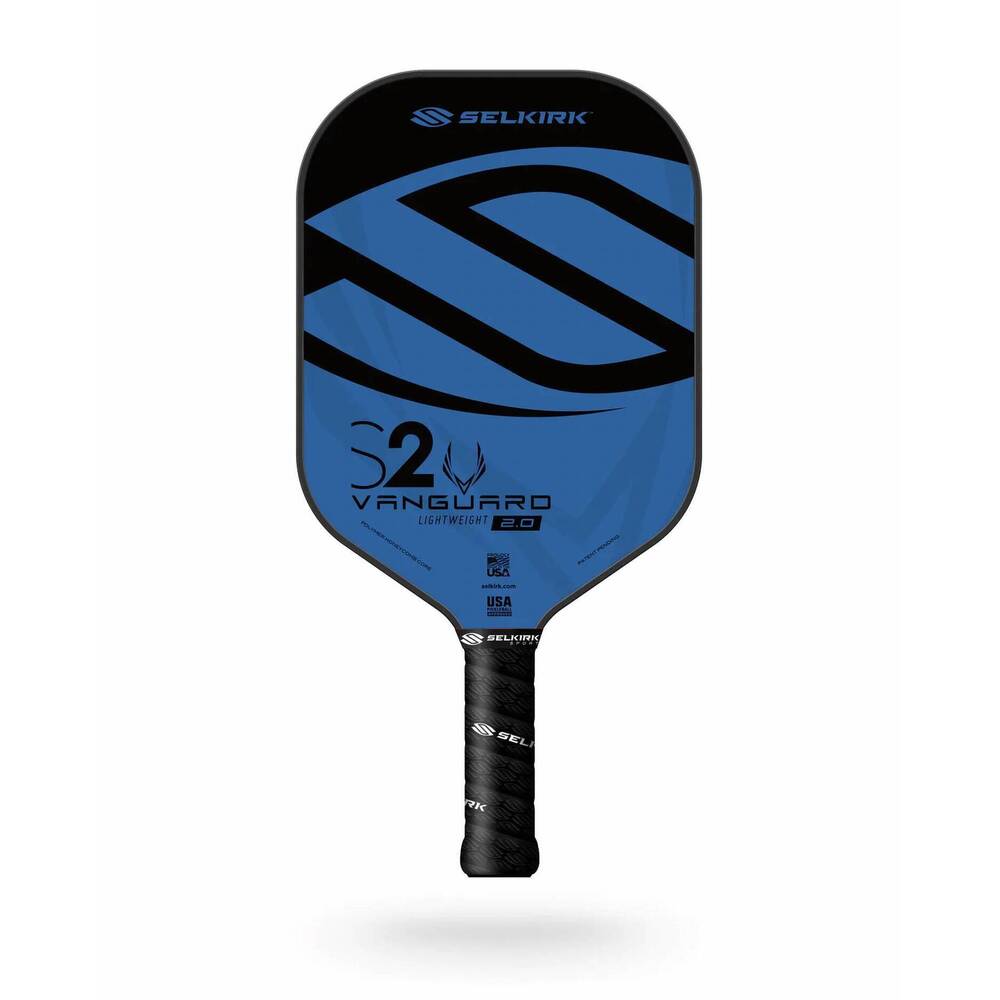 NEW SELKIRK vanguard 2.0 s2 pickleball paddle in blue